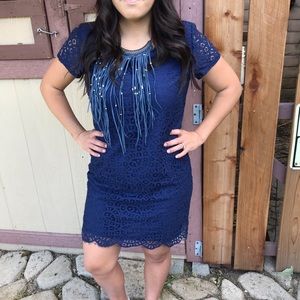 Forever 21 navy blue dress